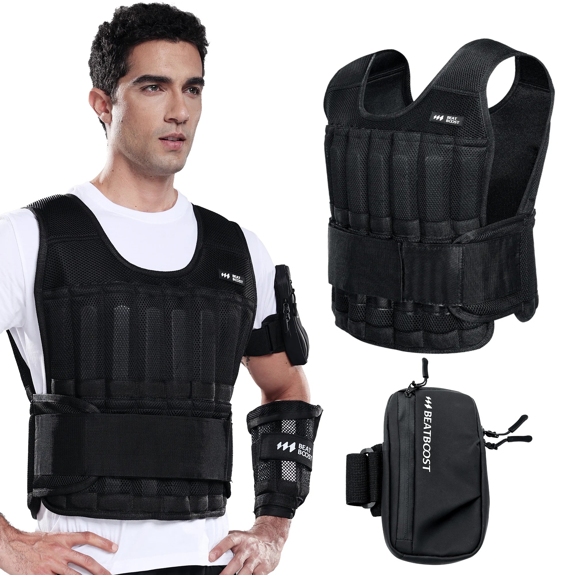 Adjustable Weighted Vest - 22lb & 44lb for Men & Women